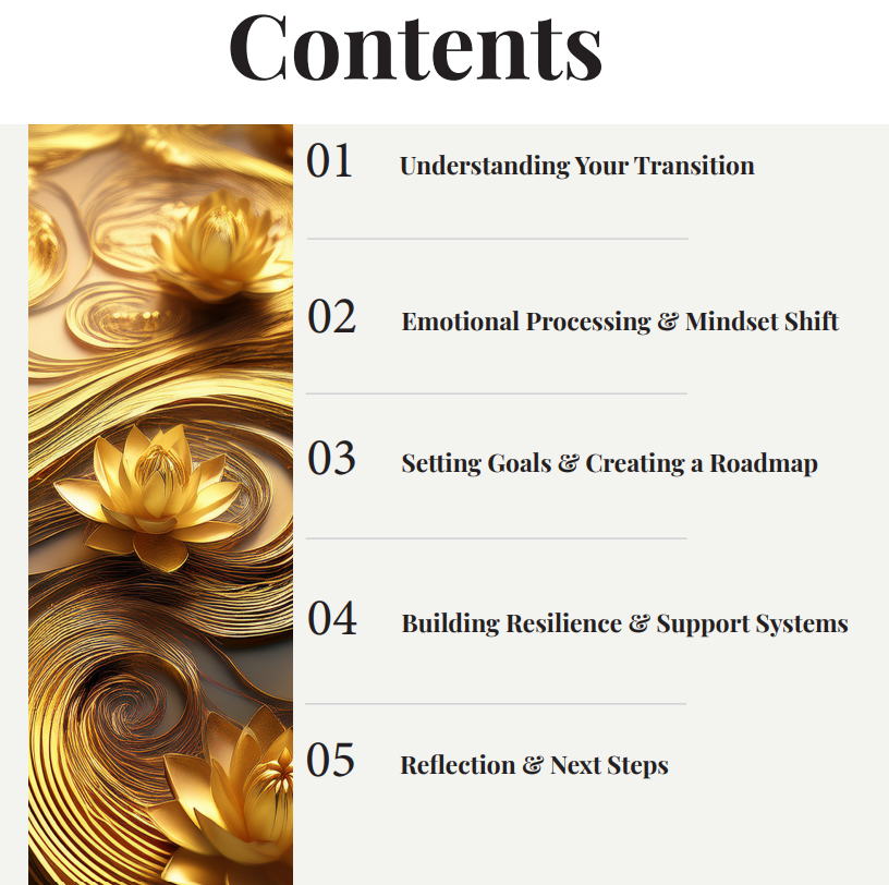 Life Transition Workbook + 1hr Roadmap Call